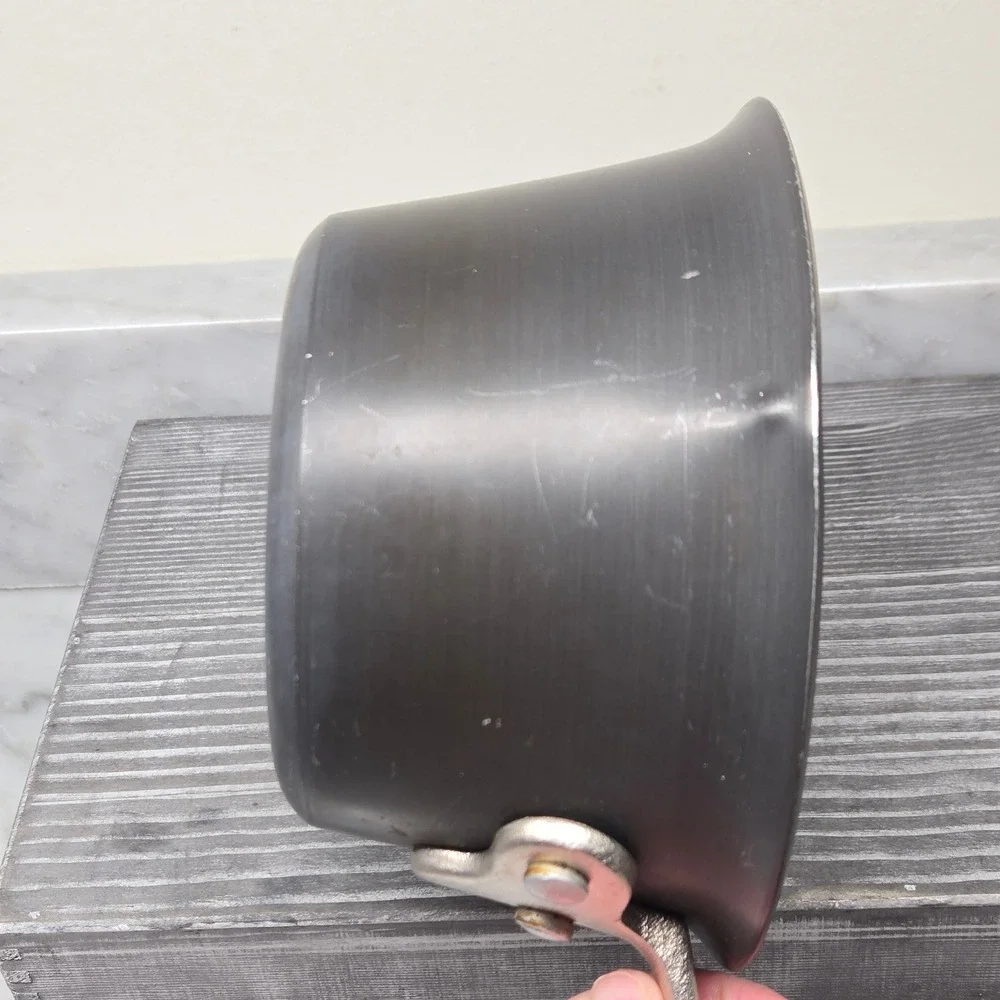 Vintage 1 Quart Commercial Aluminum Cookware Co. Dual Spout Saucepan 1700‎ USA